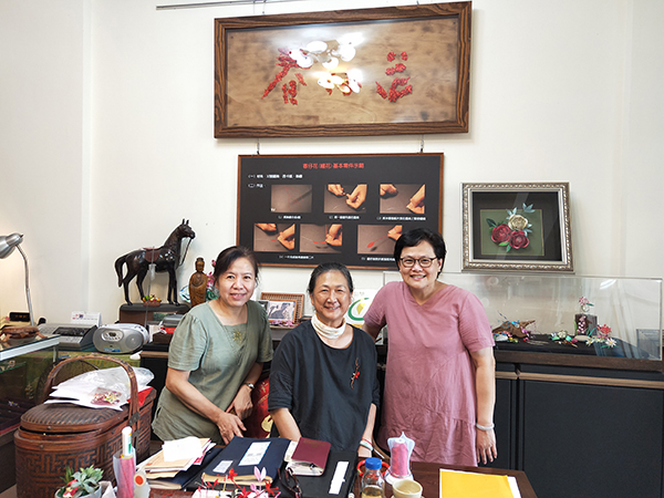 左起：范鳳琴、陳惠美、謝玉環